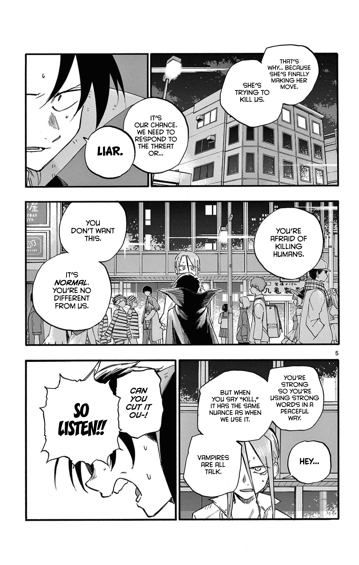 Yofukashi no Uta Chapter 87 5